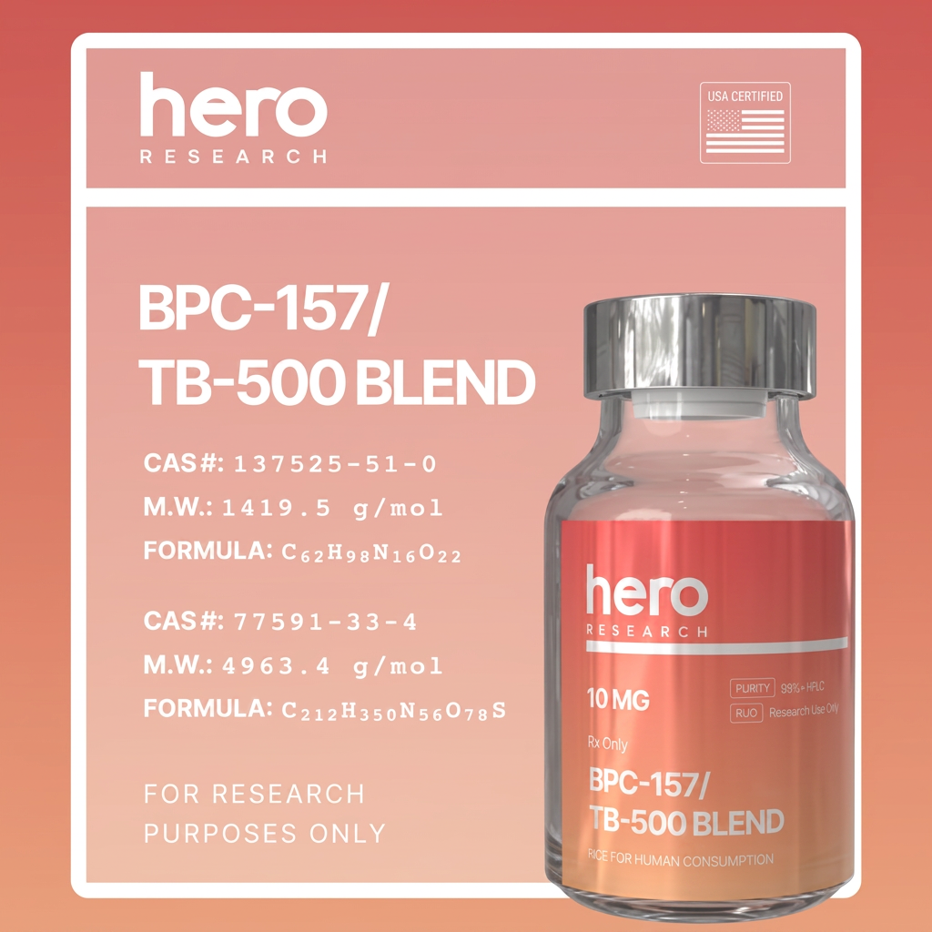 BPC-157 / TB-500 research vial