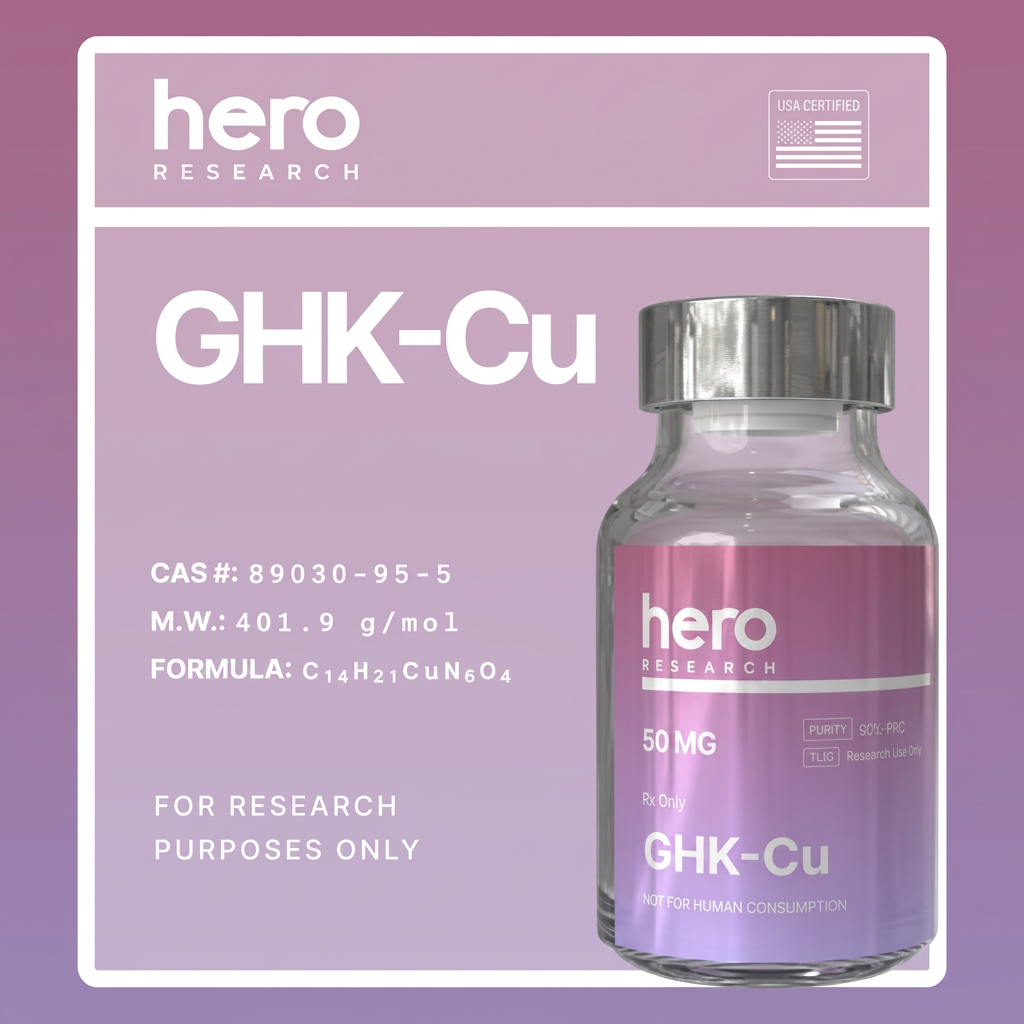 GHK-Cu research vial